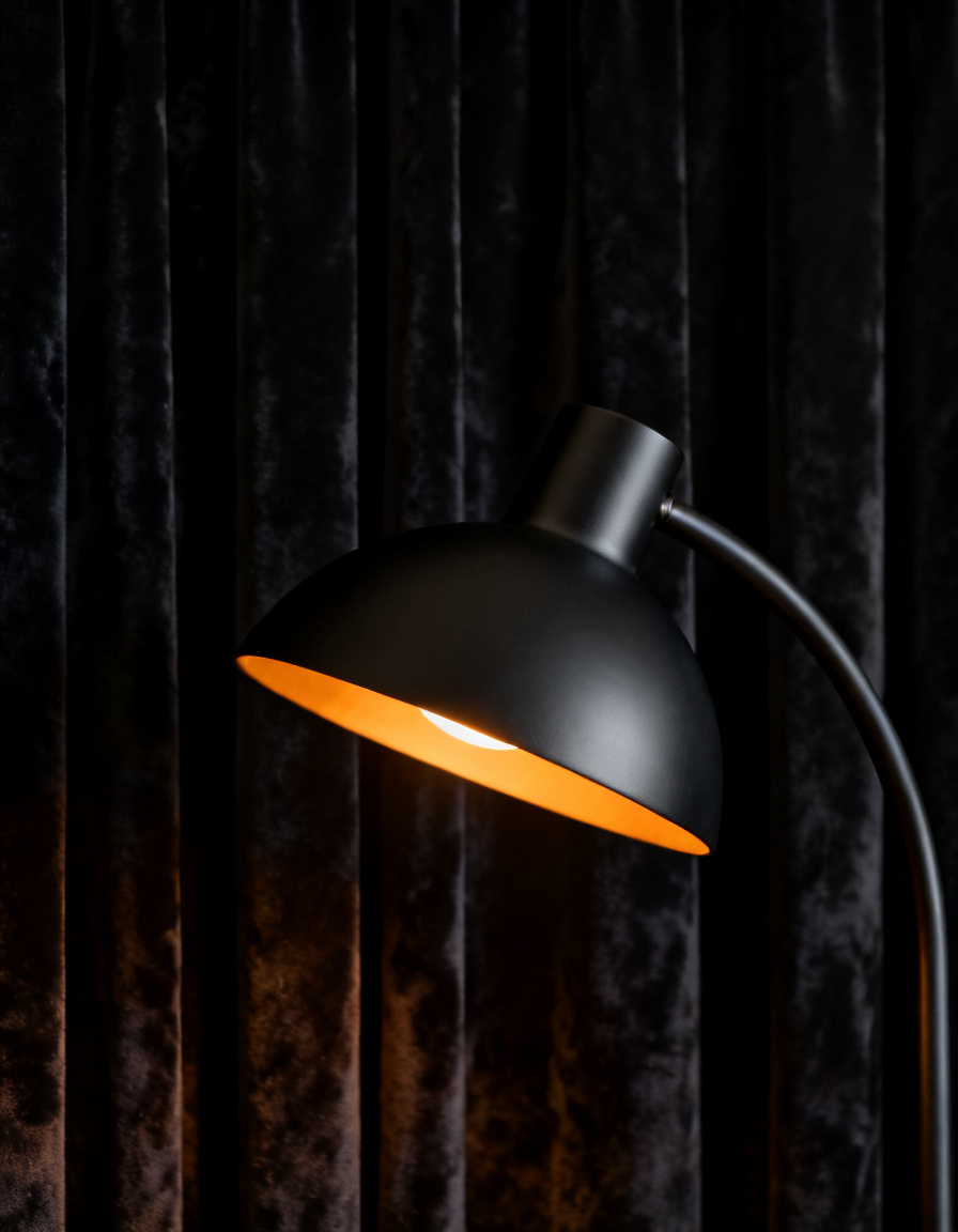 Arc Matte Black Floor Lamp