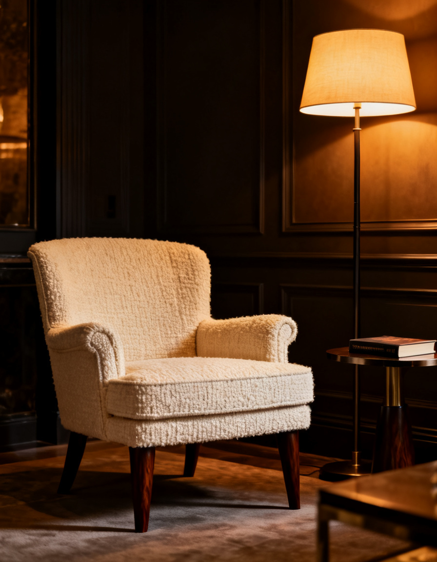 Alder Boucle Armchair